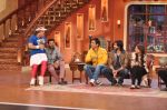 Sonakshi Sinha, Shahid Kapoor, Prabhu Deva, Sonu Sood on the sets of Comedy Nights with Kapil in Mumbai on 4th Dec 2013